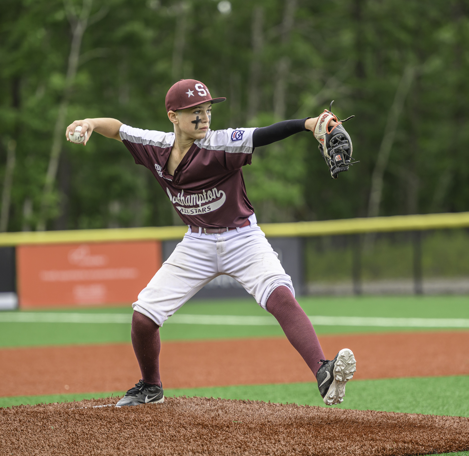Southampton pitcher Nico Souhrada.   MARIANNE BARNETT