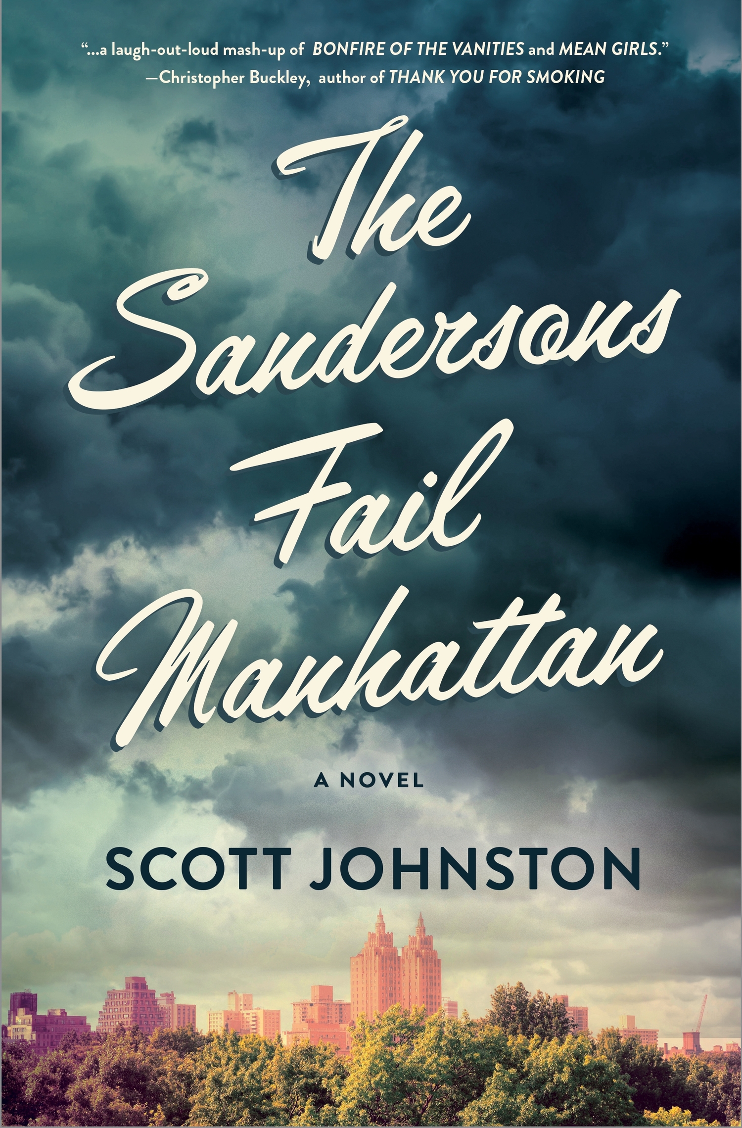 The cover of Scott Johnston’s new novel, “The Sandersons Fail Manhattan.”