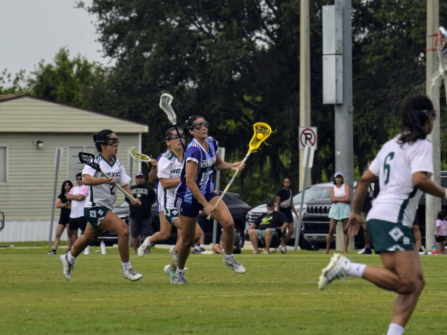 Melina Sarlo played with Team Argentina in the 2025 PALA Women’s Lacrosse Championship
June 26-30 at the Lake Myrtle Sports Complex in Auburndale, Florida.  HAYLEY BRETON PRANDI