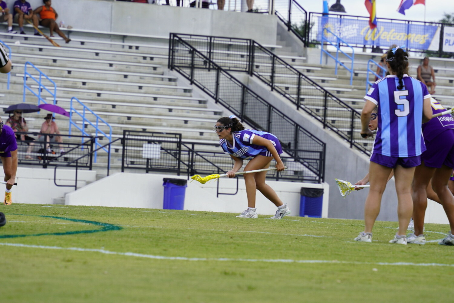 Melina Sarlo played with Team Argentina in the 2025 PALA Women’s Lacrosse Championship
June 26-30 at the Lake Myrtle Sports Complex in Auburndale, Florida.  HAYLEY BRETON PRANDI
