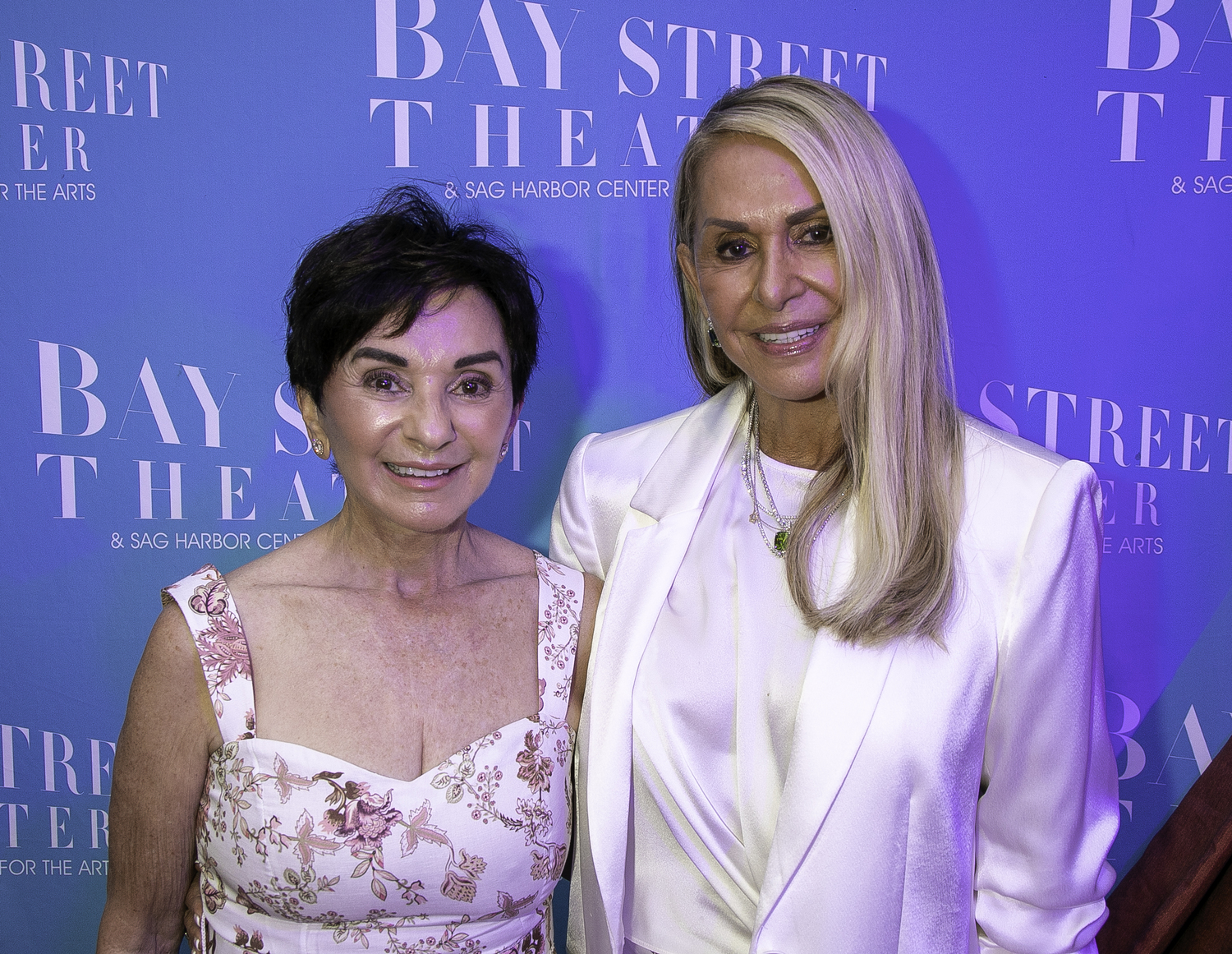 Doris Gillman and Beverly Altman at the Bay Street Gala. LENNY STUCKER
