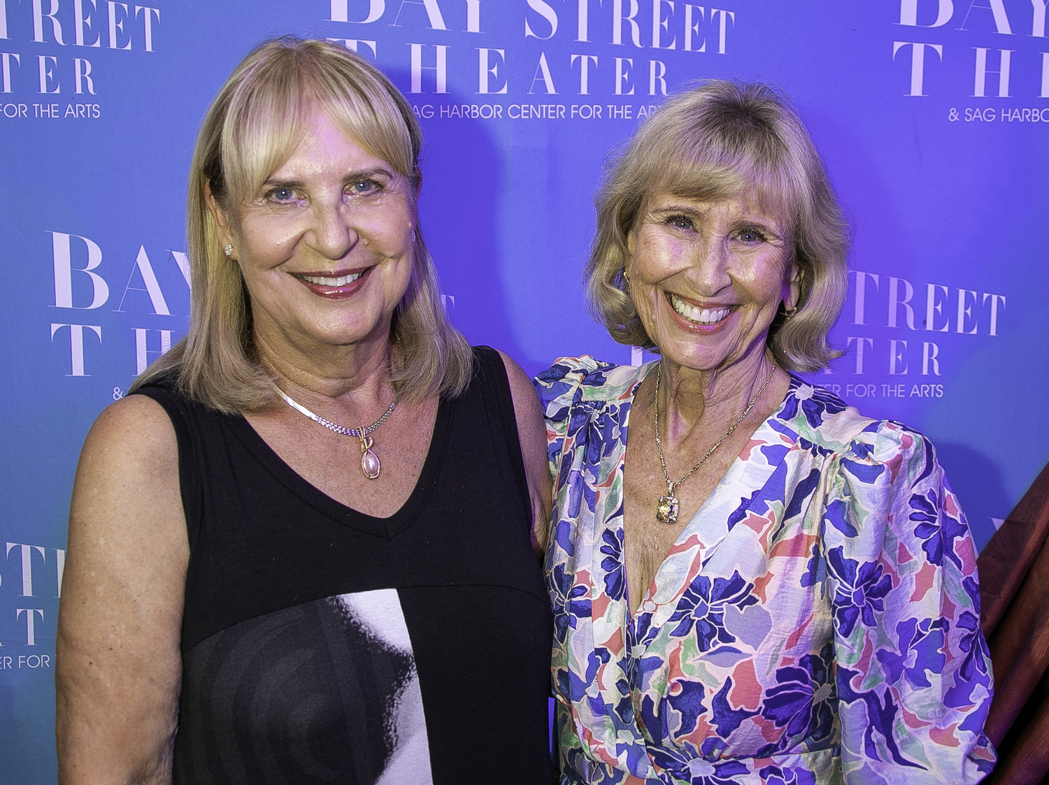 Myra Hackel and her sister at the Bay Street Gala.  LENNY STUCKER