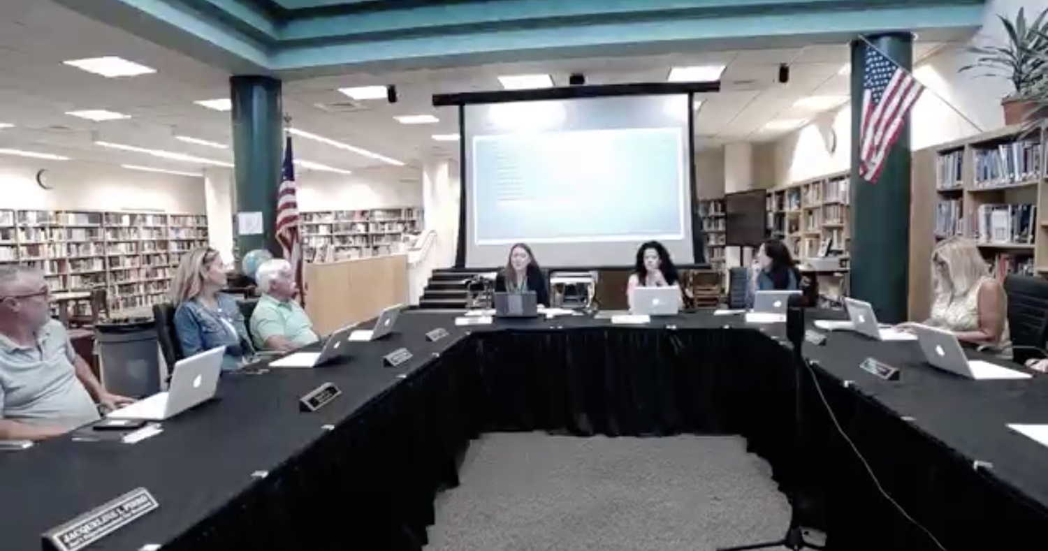 Westhampton Beach's Board of Education discusses proposals to address New York Gov. Kathy Hochul’s distraction-free schools law for bell-to-bell smartphone restrictions.