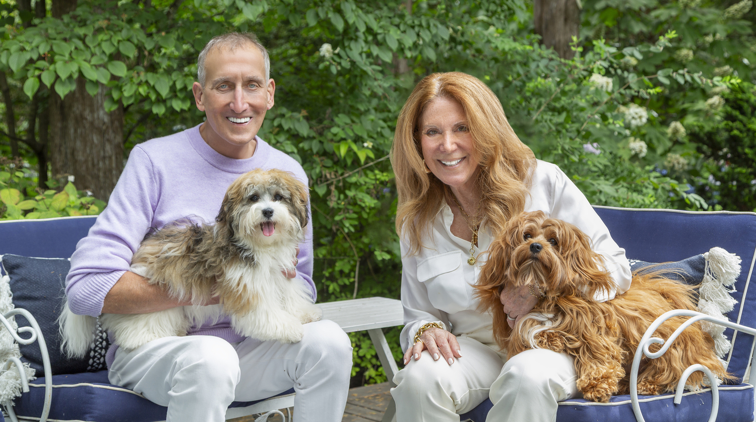 Steven Zellman and Lori Lambert recently joined Saunders & Associates in East Hampton. COURTESY SAUNDERS & ASSOCIATES