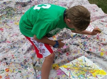 Family Drip Painting Workshop