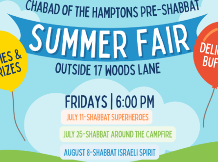 Pre-Shabbat Summer Fair