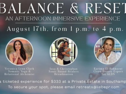 Balance & Reset: An Afternoon Immersive Experience