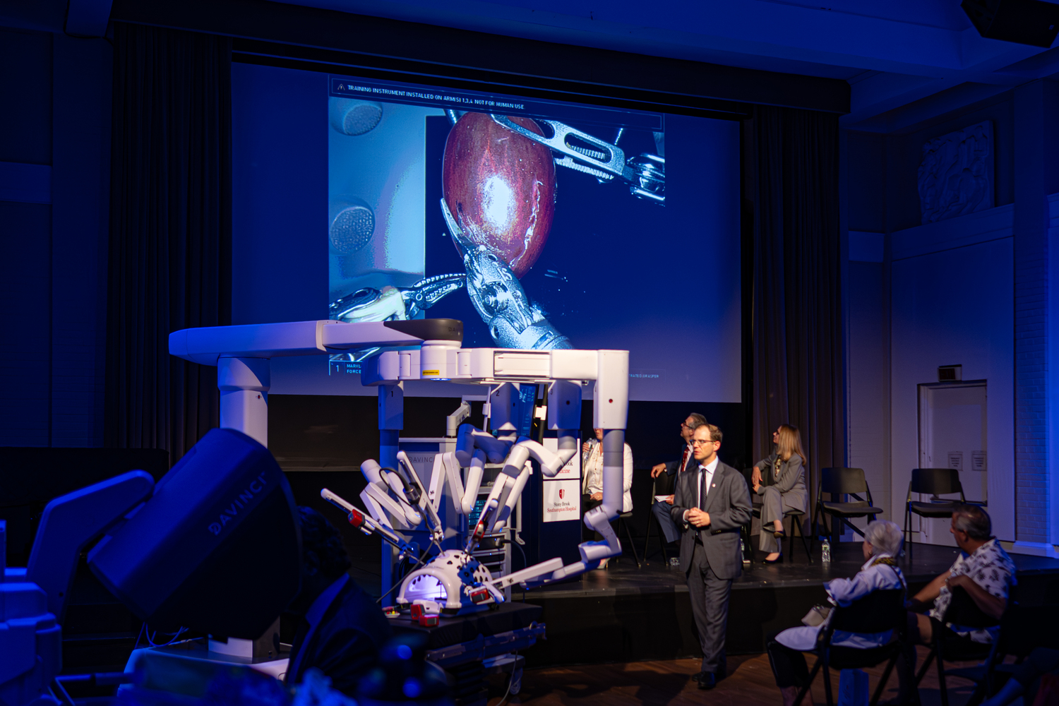 The multi-million-dollar Da Vinci Surgical System is helping doctors perform surgeries more precisely, with less injury to a patient and better recovery times. DANE DUPUIS