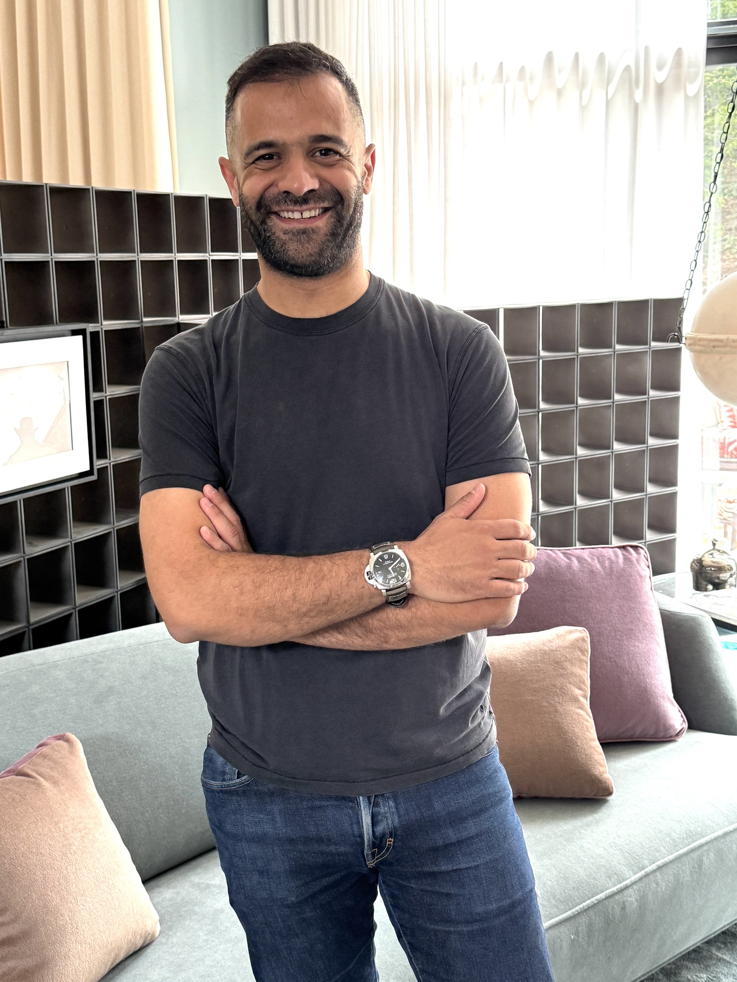 Designer Ahmed AbouZanet. STEVEN STOLMAN