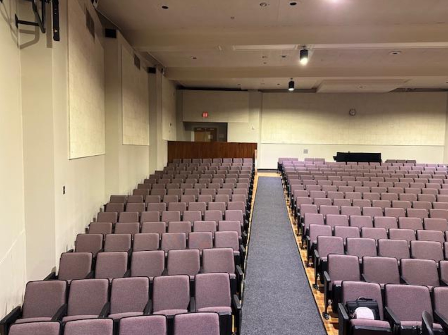 Inoperable overhead lighting in the middle school auditorium needs replacing. EAST HAMPTON SCHOOL DISTRICT
