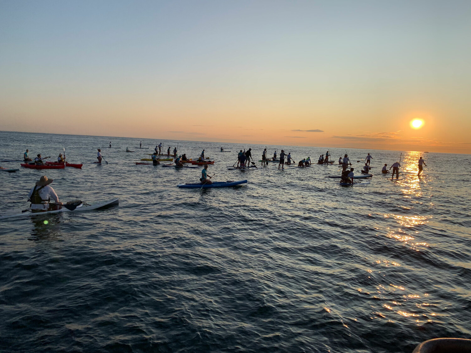 The Block Island Paddle Challenge in 2019.