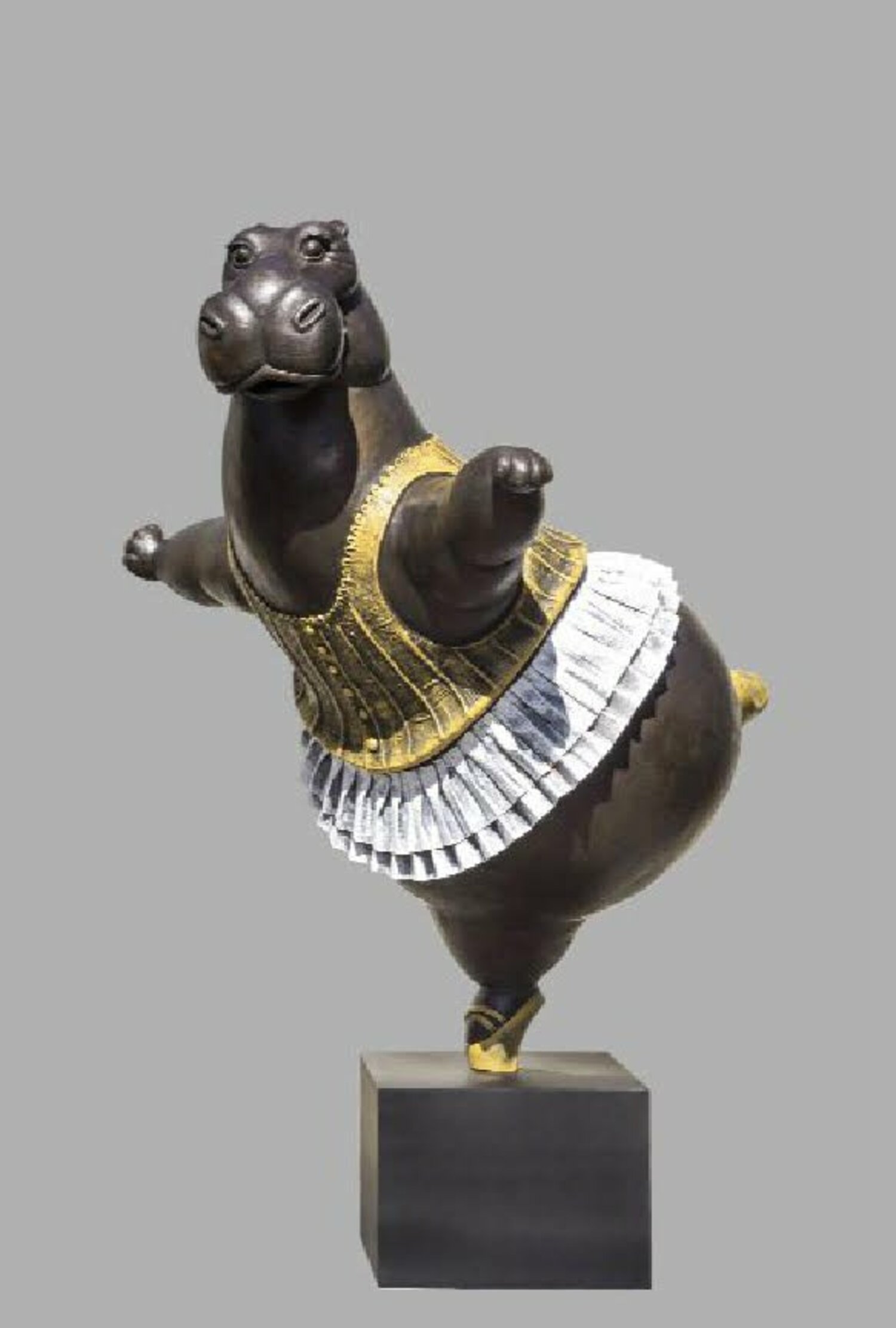 Bjørn Skaarup, “Hippo Ballerina, Pirouette,” will be on view at The Chase Edwards Gallery in Bridgehampton as a part of a new exhibition, “The Circus Comes to the Hamptons,” opening this weekend.