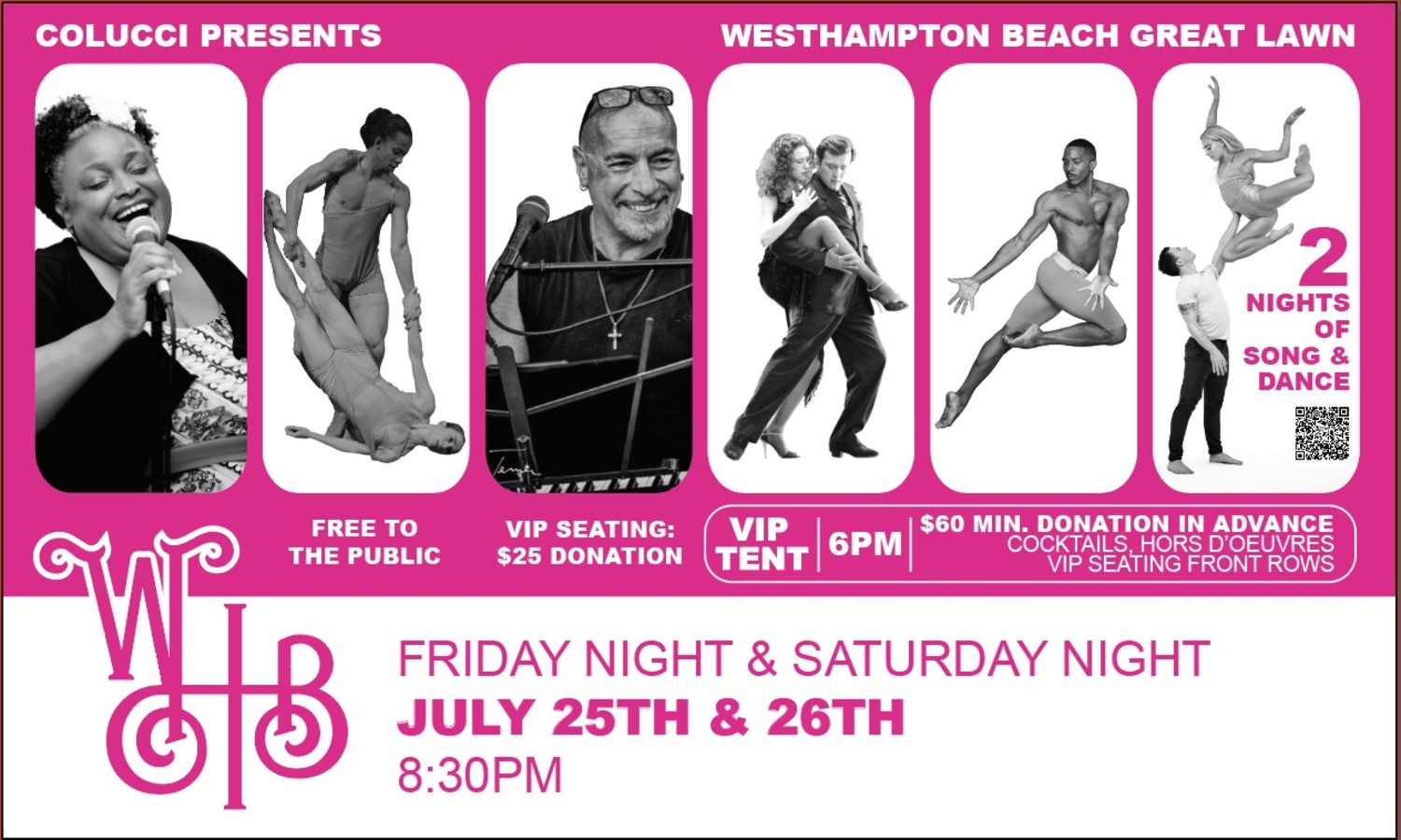 Poster for this year's edition of The Westhampton Beach Project. COURTESY STEVEN COLUCCI