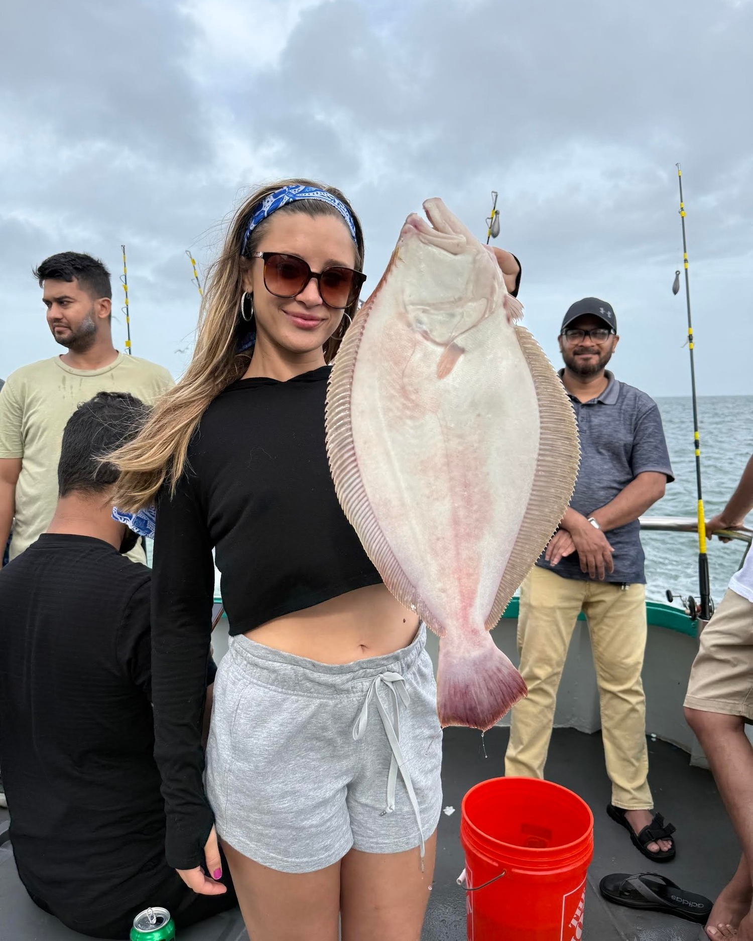 Fluke fishing off Montauk is gradually ramping up again after the Hurricane Erin swell died down. COURTESY OF THE VIKING FLEET