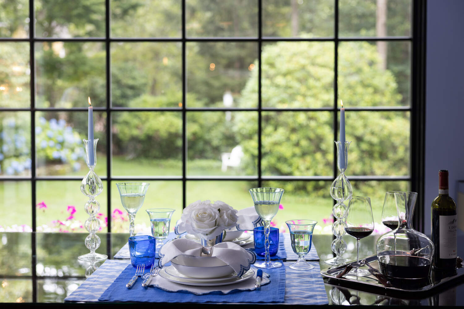 Hampton Blue products.  ALEXANDRA SALAND