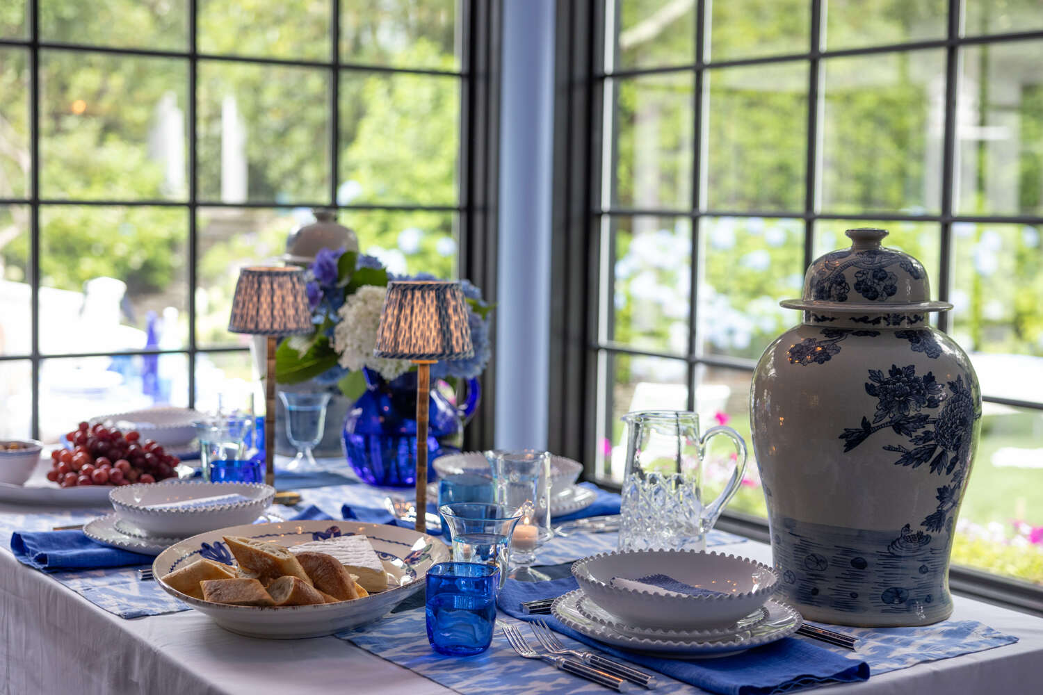 Hampton Blue products.  ALEXANDRA SALAND