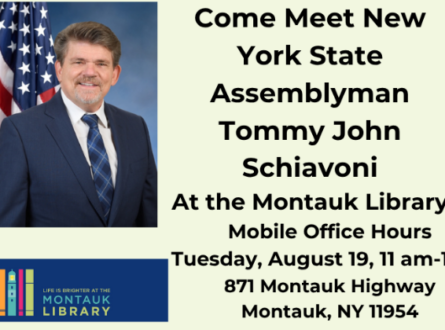 New York State Assemblyman Tommy John Schiavoni Mobile Office Hours