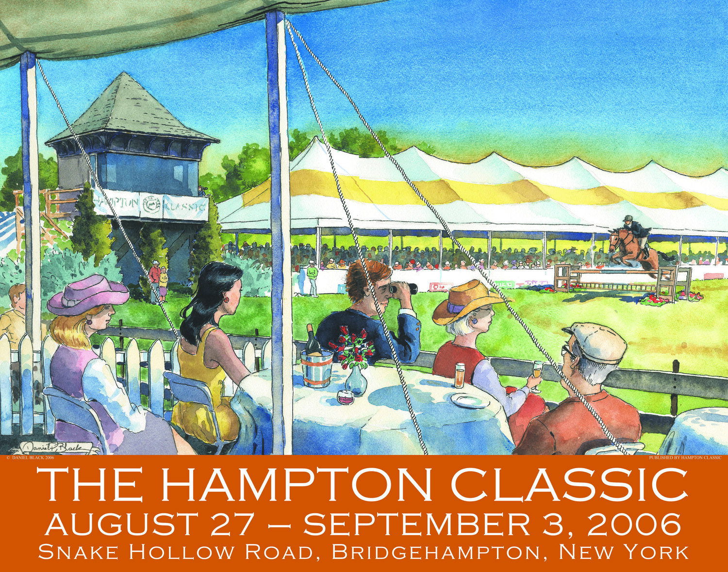 Daniel Black's 2006 Hampton Classic poster.