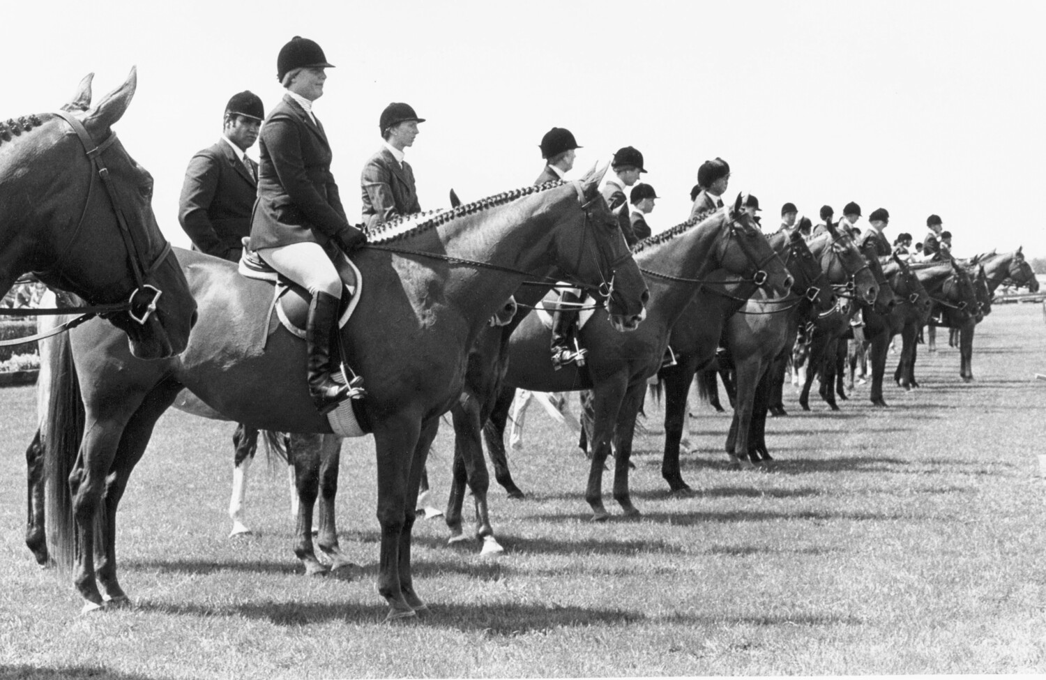 Local Day at the Hampton Classic in the 1980s.  PWL