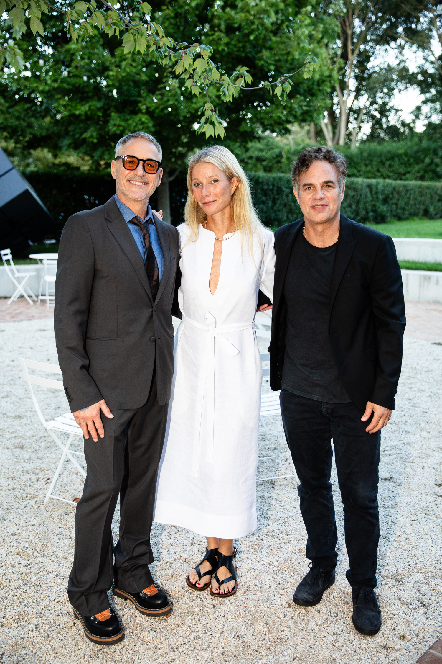 A Marvel reunion: Robert Downey Jr., Gwyneth Paltrow and Mark Ruffalo. JESSICA DALENE