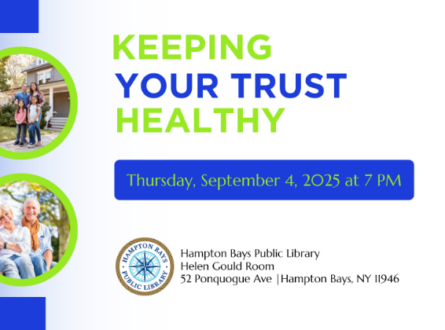 Keeping Your Trust Healthy