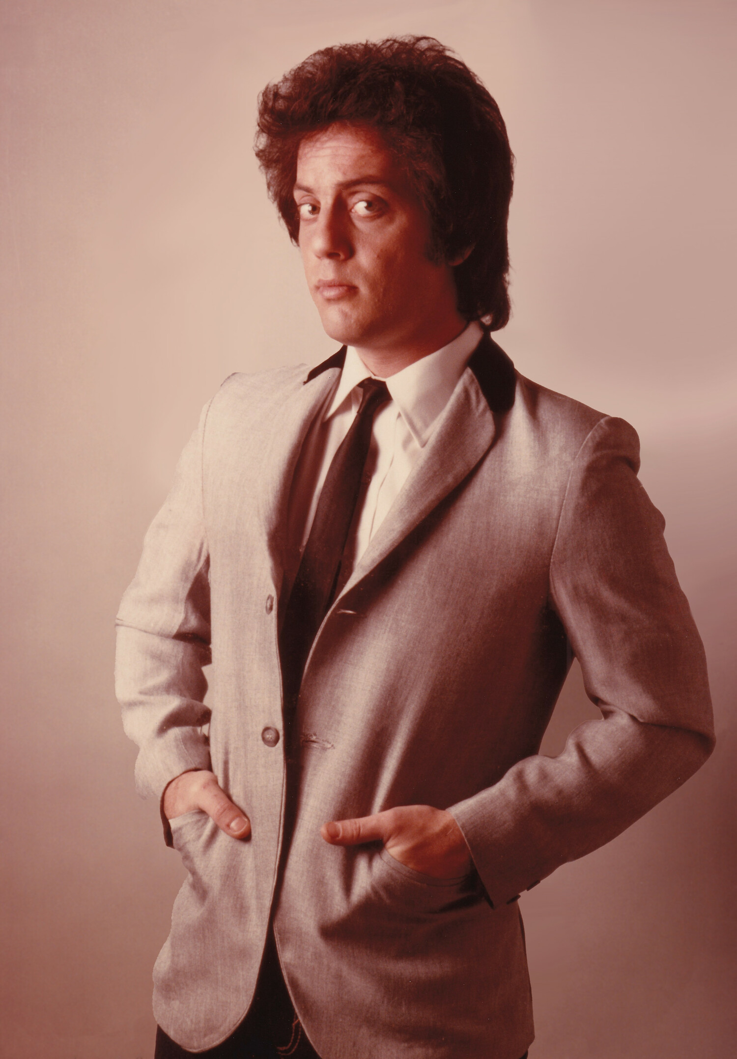 A photo of young Billy Joel from the HBO documentary “Billy Joel: And So It Goes.” SONY MUSIC ARCHIVES/JIM HOUGHTON