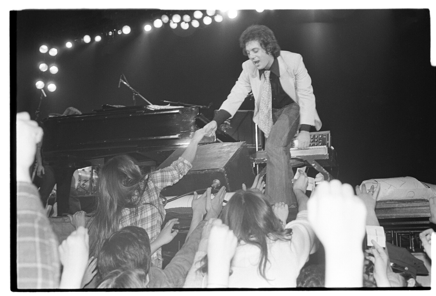 A scene from the HBO documentary “Billy Joel: And So It Goes.” SONY MUSIC ARCHIVES/ART MAILLET