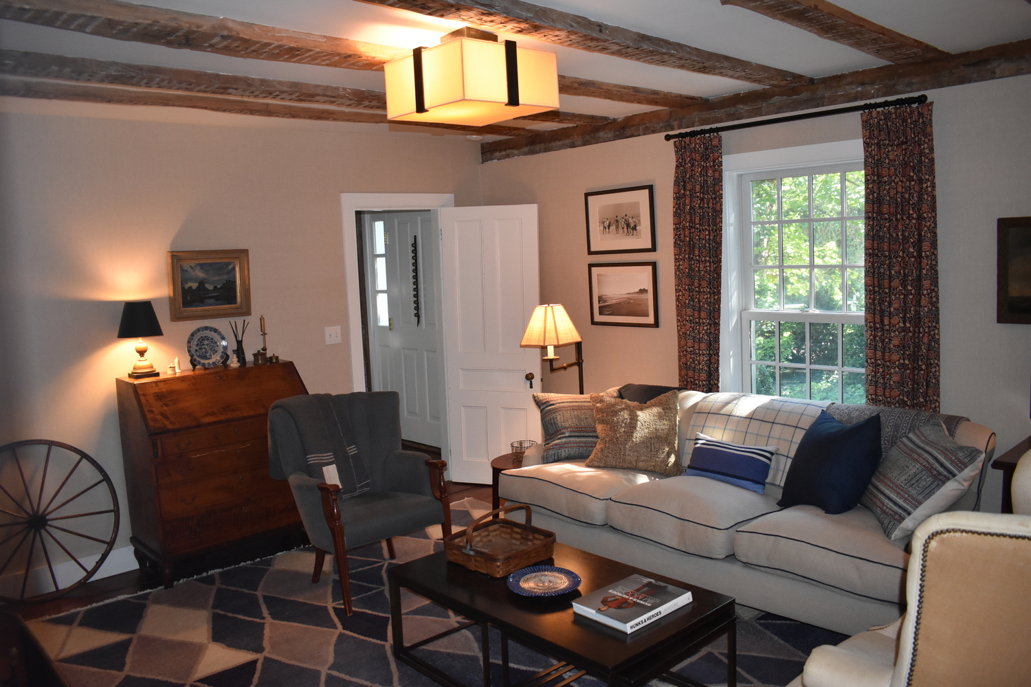 Anthony Squatrito and Paul Horn's Water Mill home, which will be featured in the Southampton History Museum's Insider's View home and garden tour.  BRENDAN J. O'REILLY