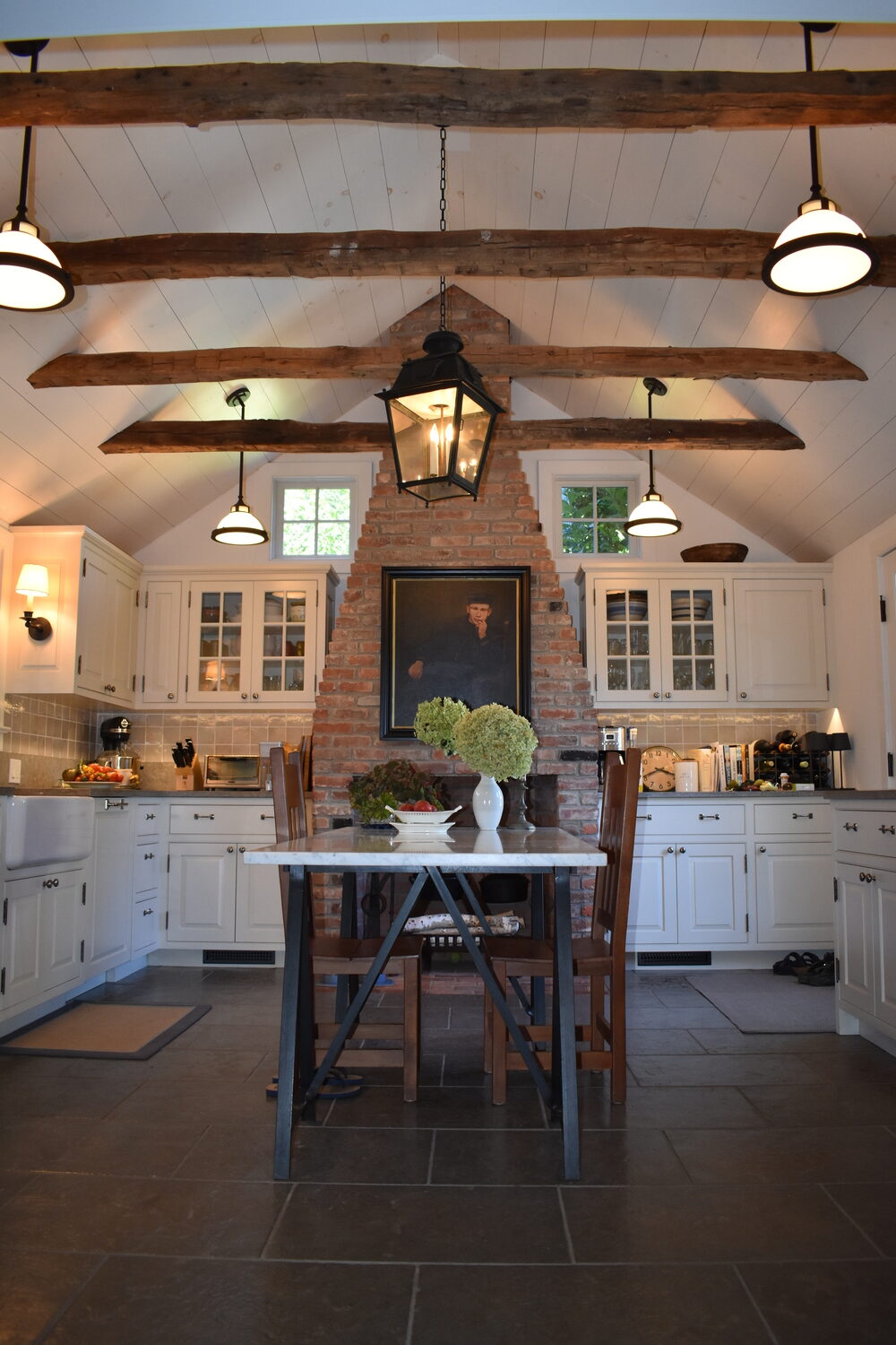 Anthony Squatrito and Paul Horn's Water Mill home, which will be featured in the Southampton History Museum's Insider's View home and garden tour.  BRENDAN J. O'REILLY