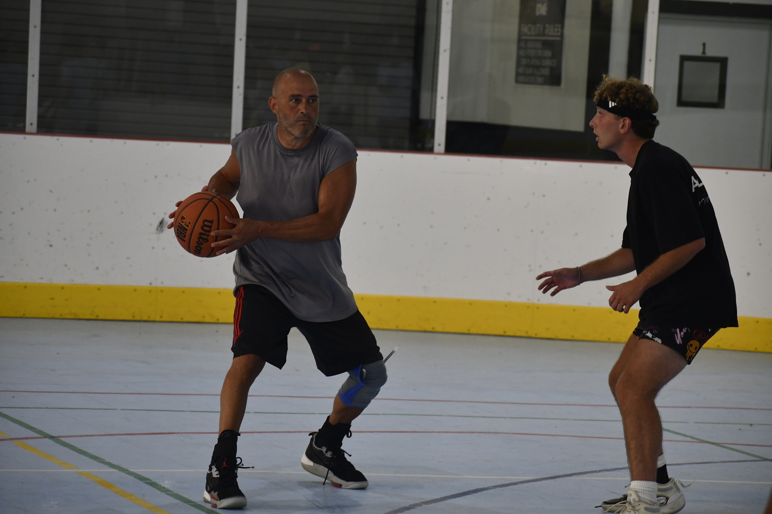 The fourth annual Hoops 4 Hope East End 3's 3-on-3 Tournament was held at the Sportime Arena Amagansett on Saturday afternoon.  DREW BUDD