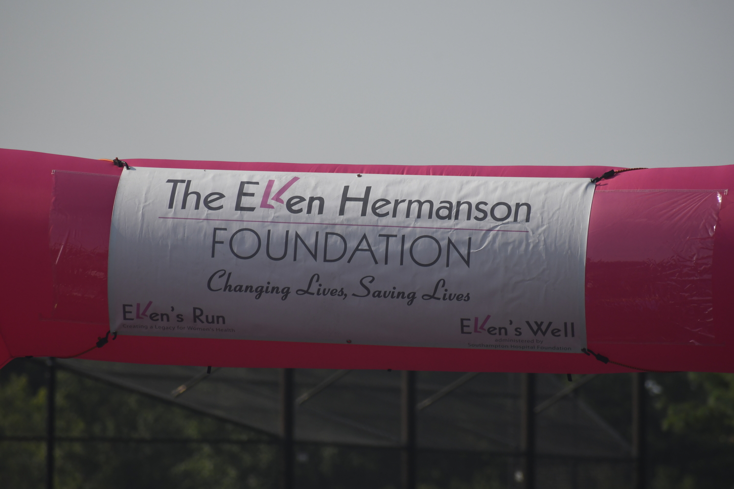 Ellen's Run supports the Ellen Hermanson Foundation.  DREW BUDD