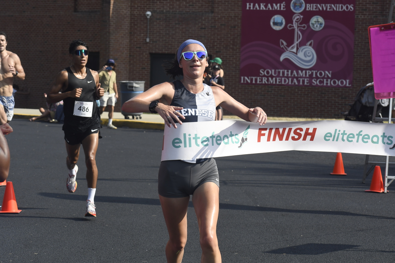 Penelope Greene was the female champion of the race.  DREW BUDD