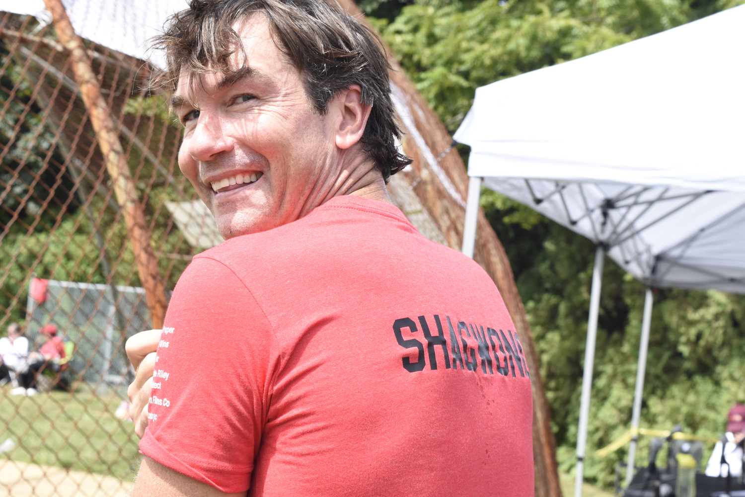 Actor Jerry O'Connell at the 2021 Artists and Writers Charity Softball Game.  FILE PHOTO