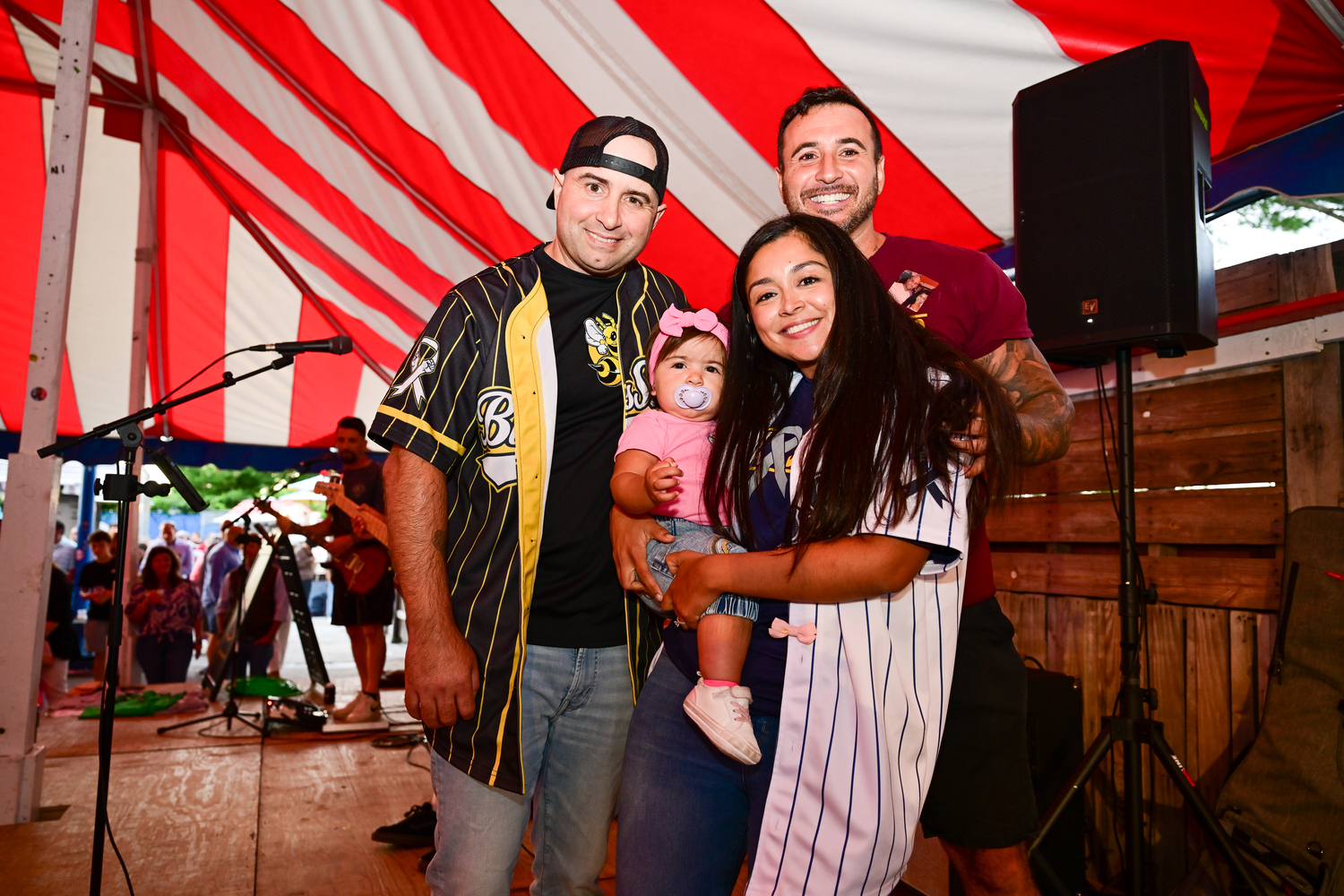 Mike, Mia, Dyana and Chris DeRosa.  ELIZABETH SAGARIN/WILD GINGER IMAGES
