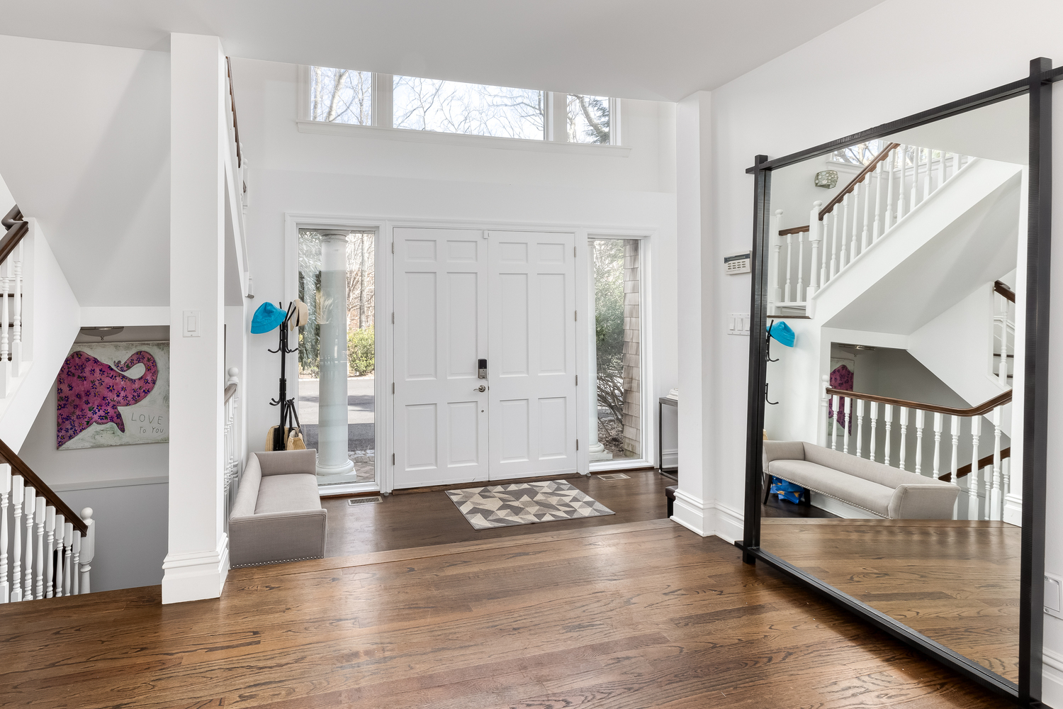 Chapter renovated a Bridgehampton residence with a quick turnaround to ready it for the summer rental season.  COURTESY CHAPTER