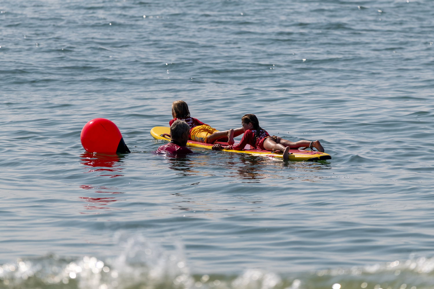 Southampton Village Ocean Rescue hosted its own junior lifeguard tournament at Coopers Beach on August 10.  RON ESPOSITO