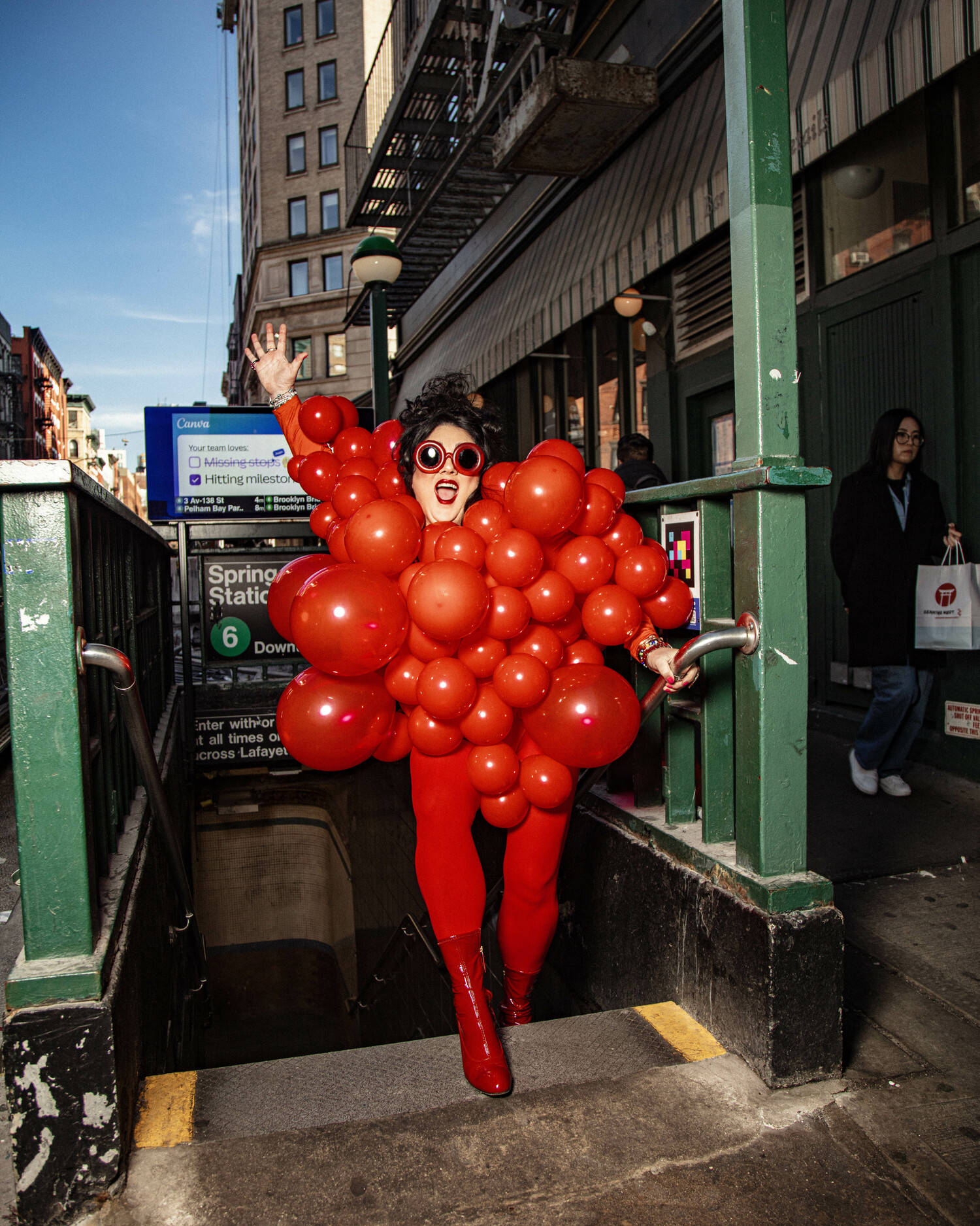 Pop artist Ashley Longshore brings her bold and irreverent work to an exclusive pop-up show in Sagaponack on August 27. HAROL BAEZ