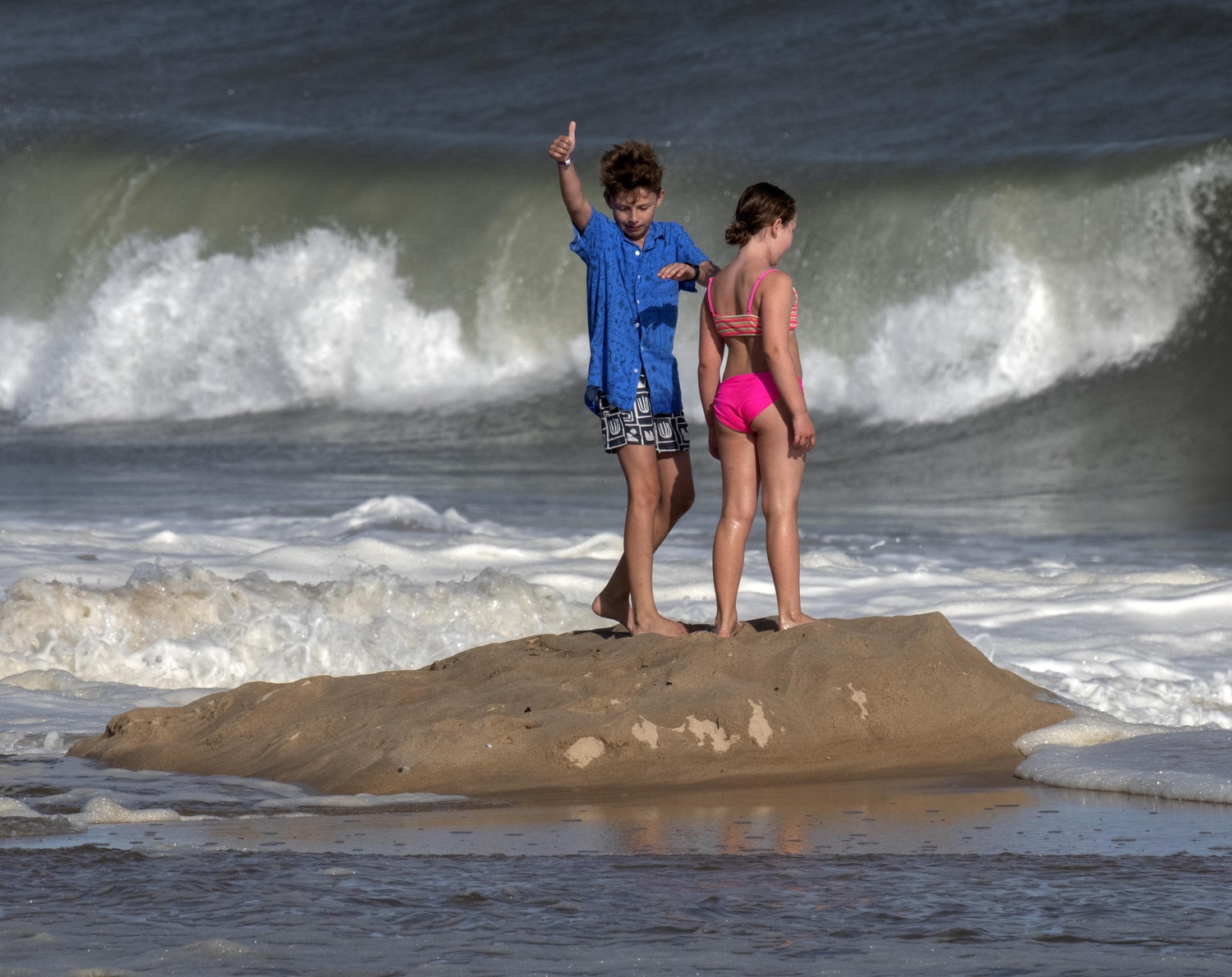 Indian Wells Beach  on August 19.  DOUG KUNTZ