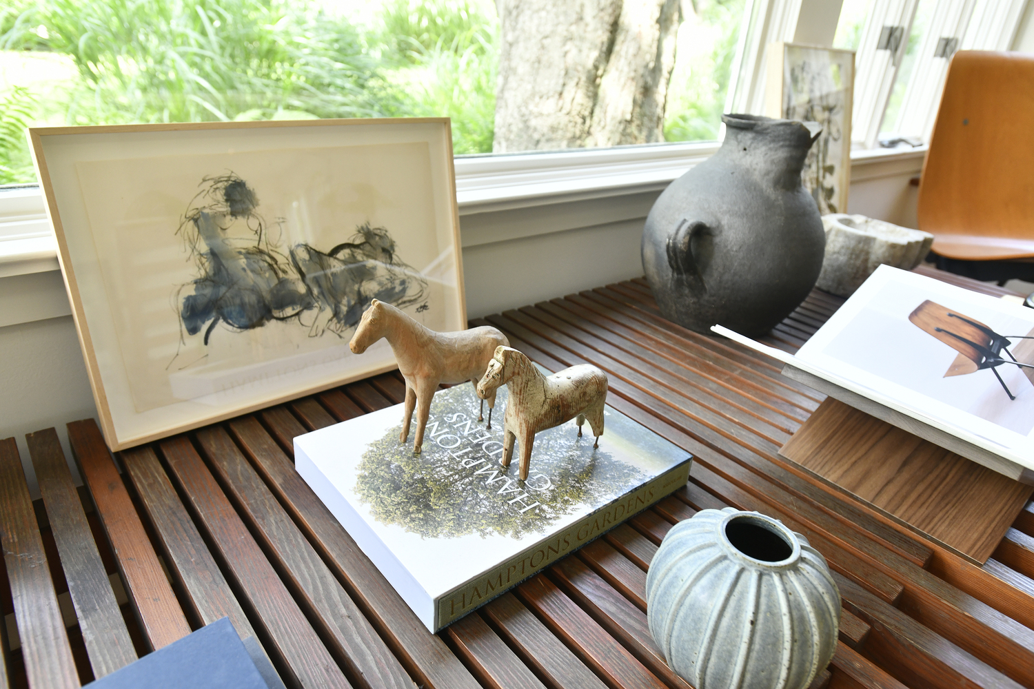 At Galerie Provenance clients visit by appointment only and browse her handpicked merchandise not on sterile showroom shelves, but in her home. It’s a new way to see how vases, rugs, paintings, tables and more might look styled and in use.   DANA SHAW