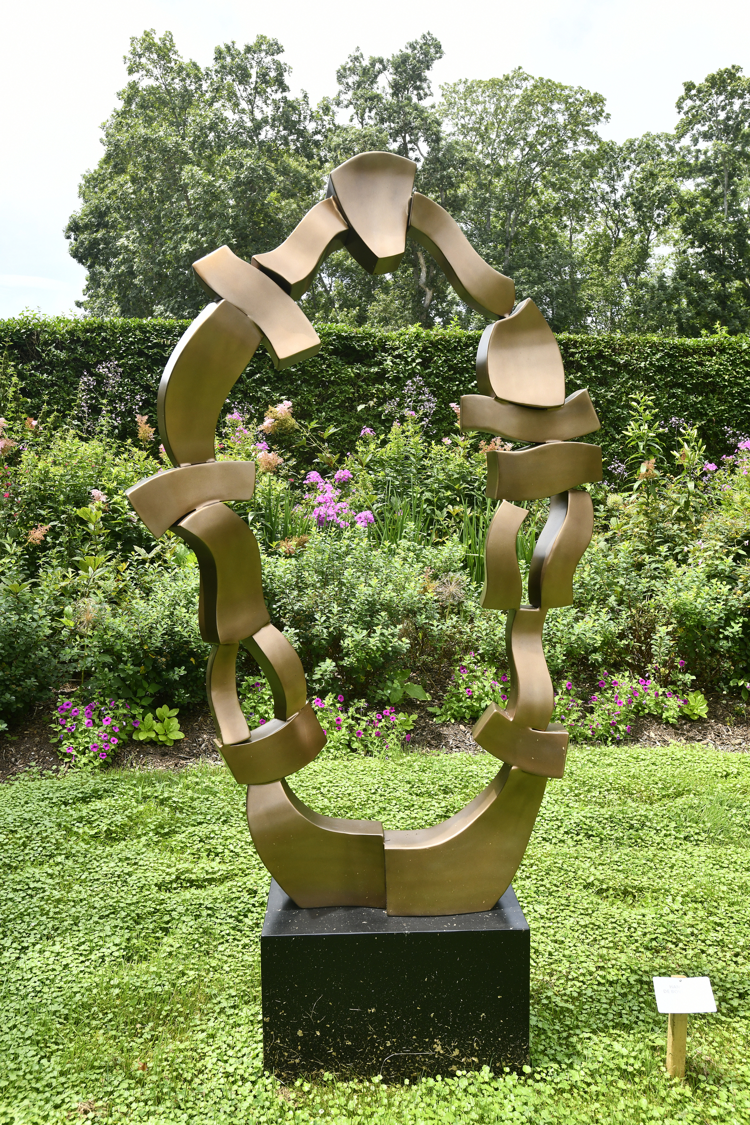 Sculptures in the gardens.  DANA SHAW