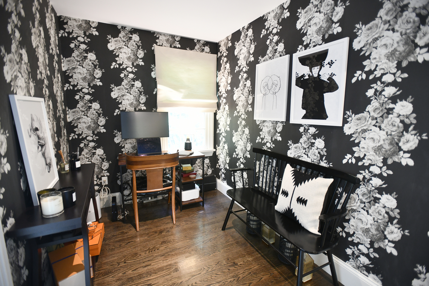 The home office.  DANA SHAW