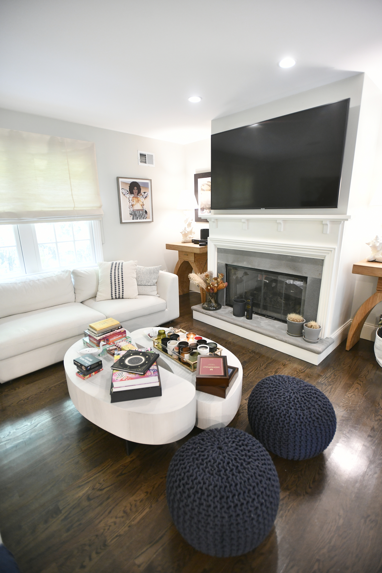 The living area.  DANA SHAW