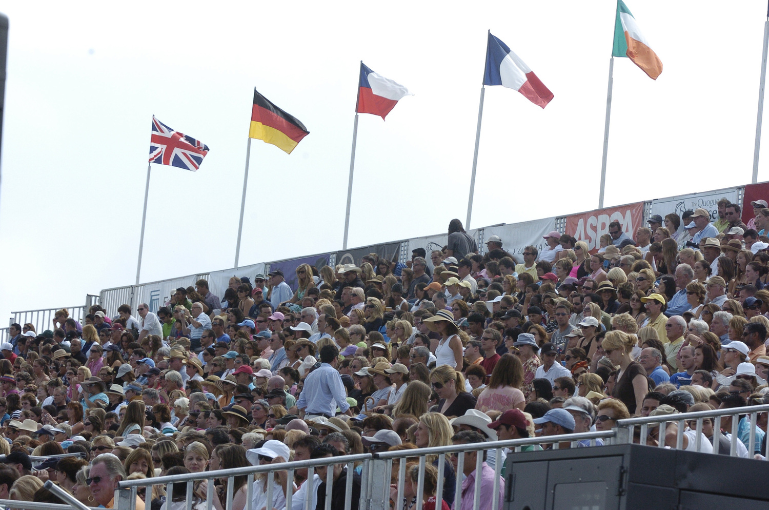 The Grand Prix Grandstand in 2009.  DANA SHAW