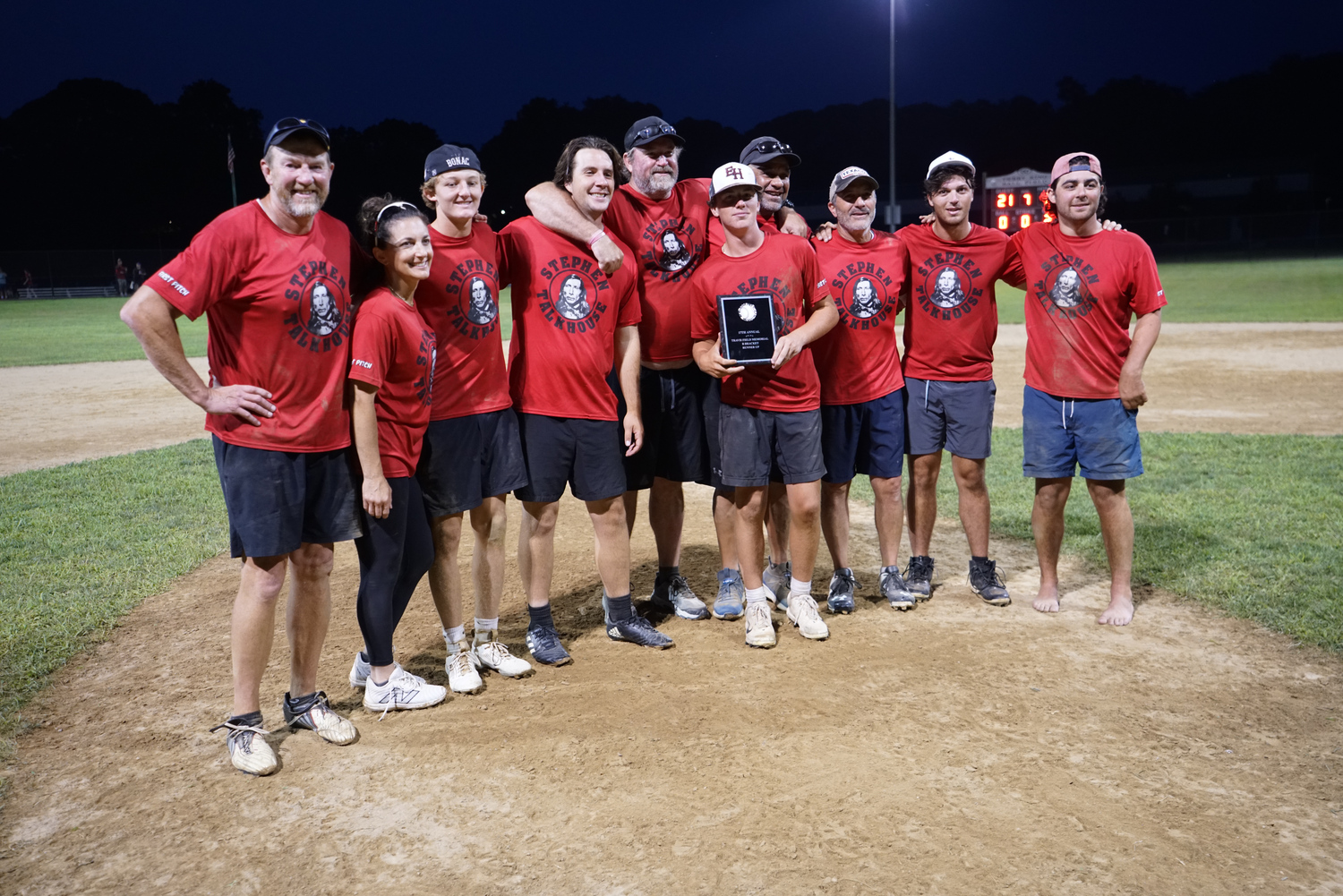 The Stephen Talkhouse entered the Travis Field Memorial Tournament for the first time and reached the finals of the 