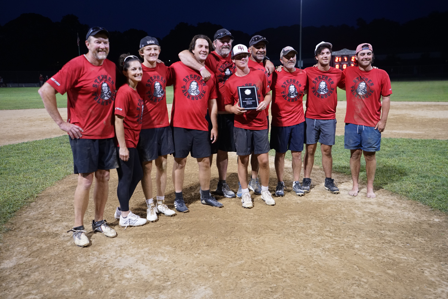 The Stephen Talkhouse entered the Travis Field Memorial Tournament for the first time and reached the finals of the 