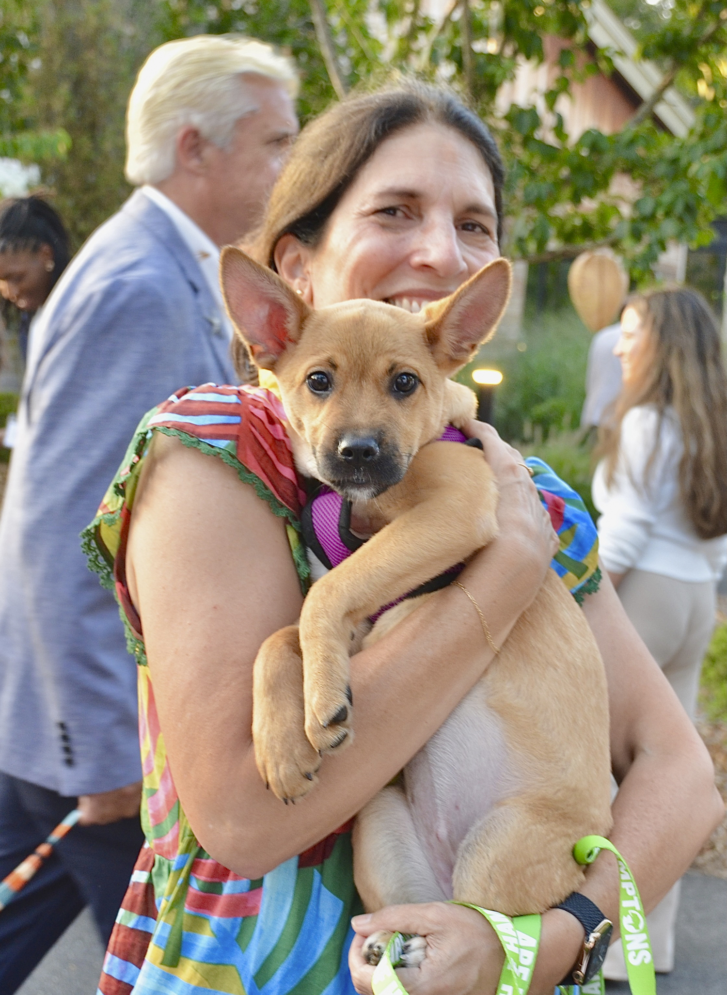 Maria Wright, with ‘Ariat’ at The Animal Rescue Fund of the Hamptons 