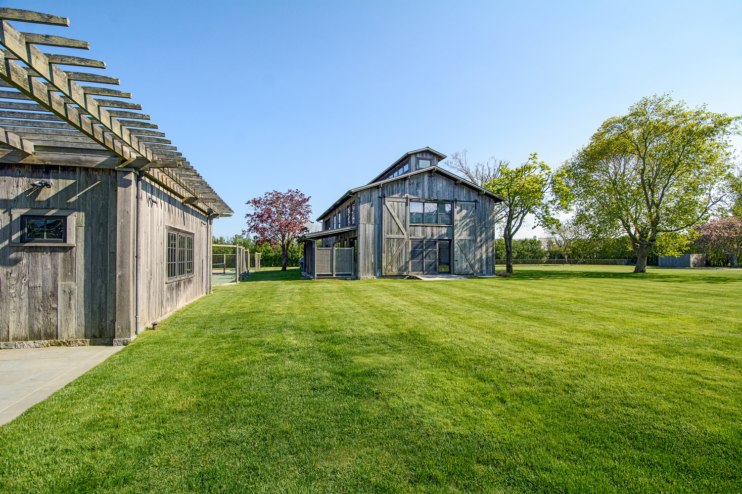 The compound at 475 Flying Point Road in Water Mill sold for $17 million. RICHARD TAVERNA FOR SOTHEBY'S INTERNATIONAL REALTY