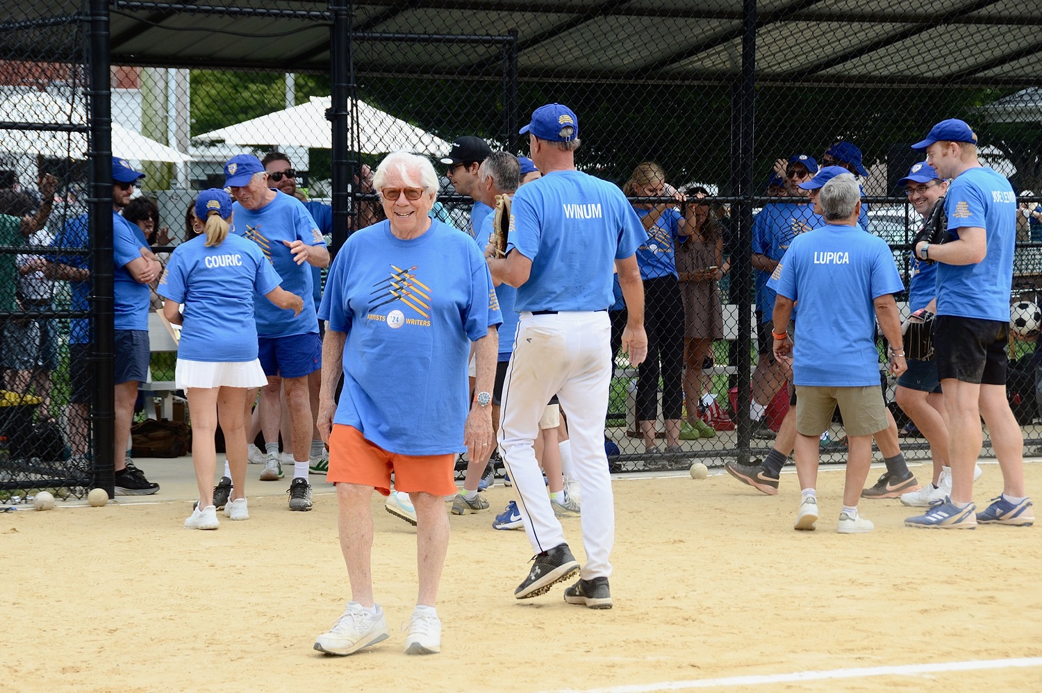 Writer Carl Bernstein takes it all in at last year's game.  FILE PHOTO