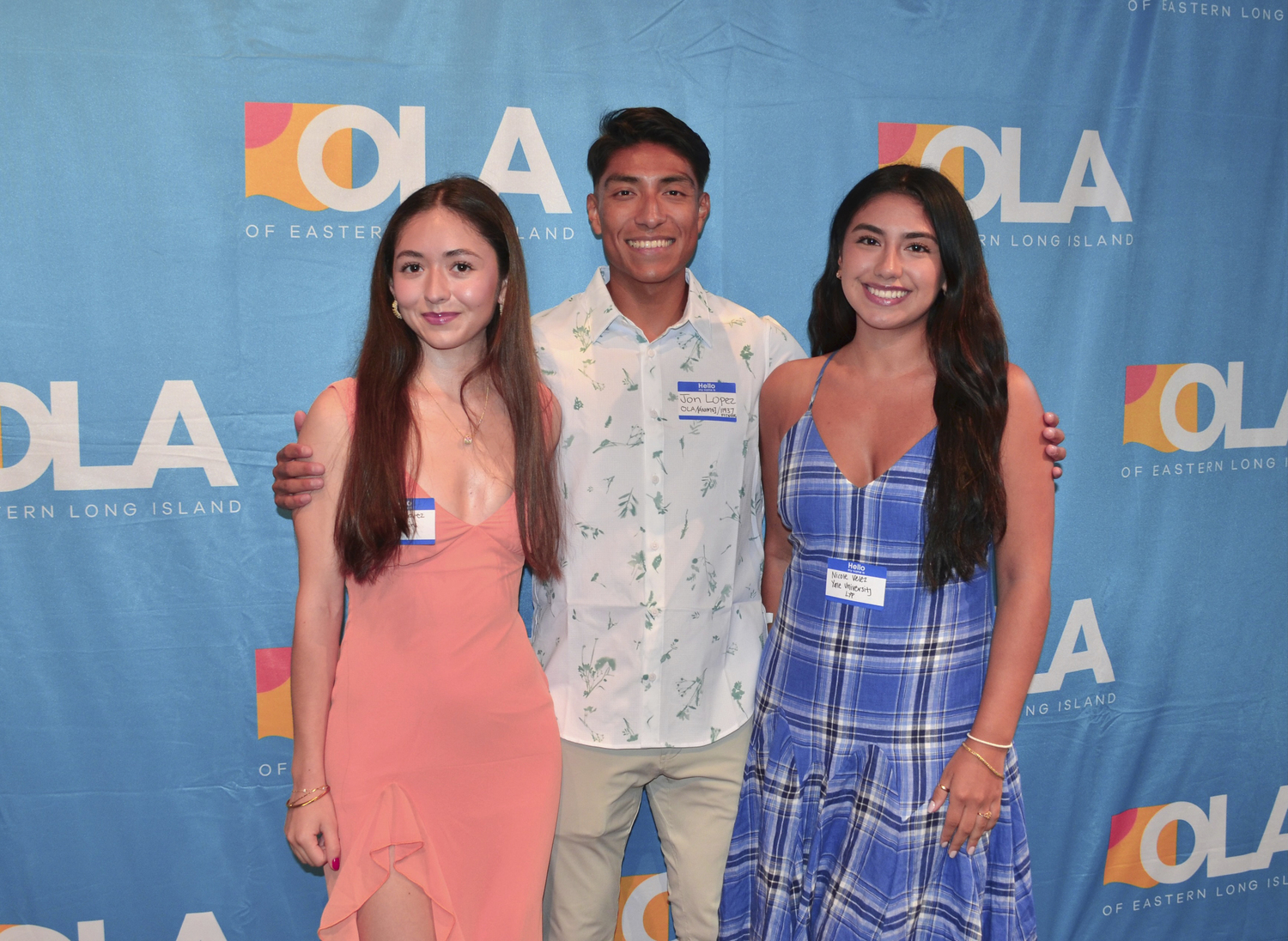 Daniella Chaves, Jon Lopez and Nicole Velez at OLA’s Latino Young Professionals 2nd Annual Networking Event 