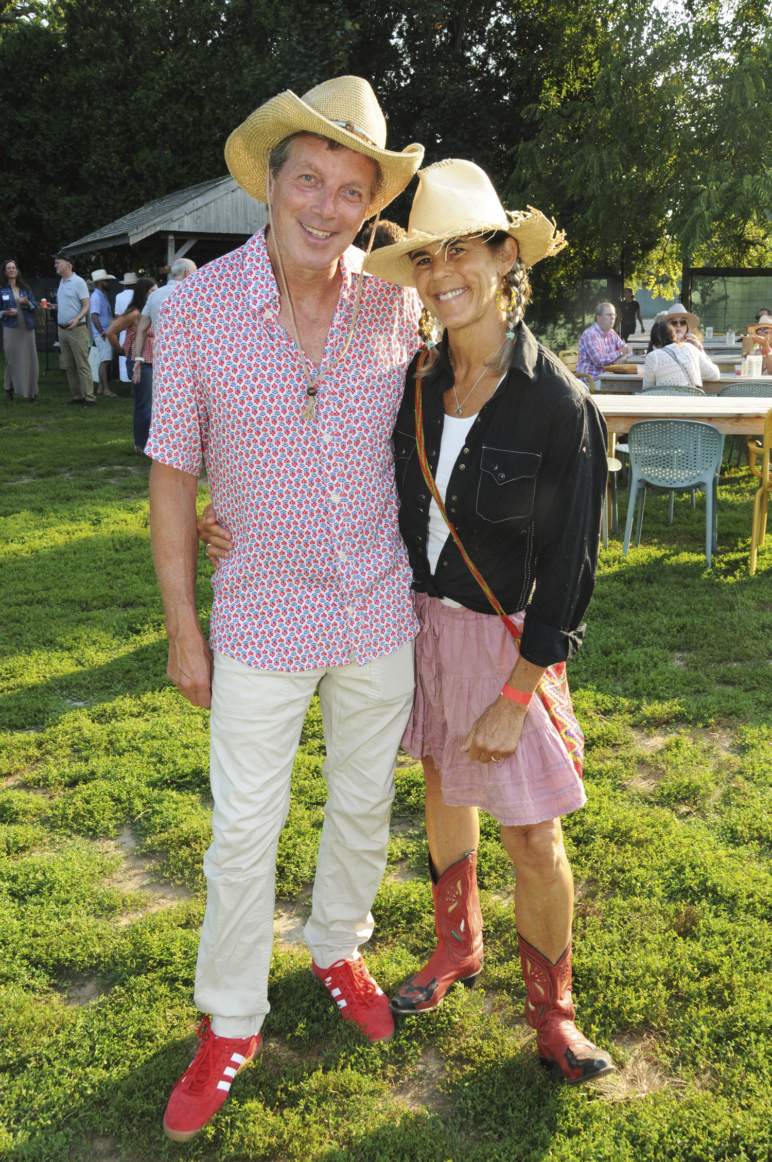 Jolie Parcher and Perry Burns  at the 